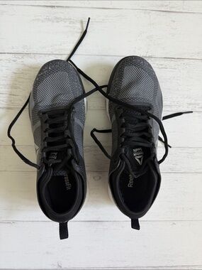 Reebok Black and Gray Training Sneakers
